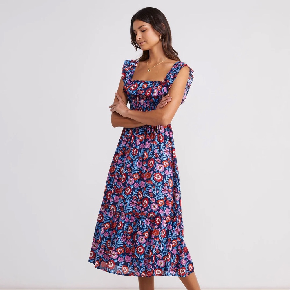 Floral Print Sundress Vineyard Vines Size L